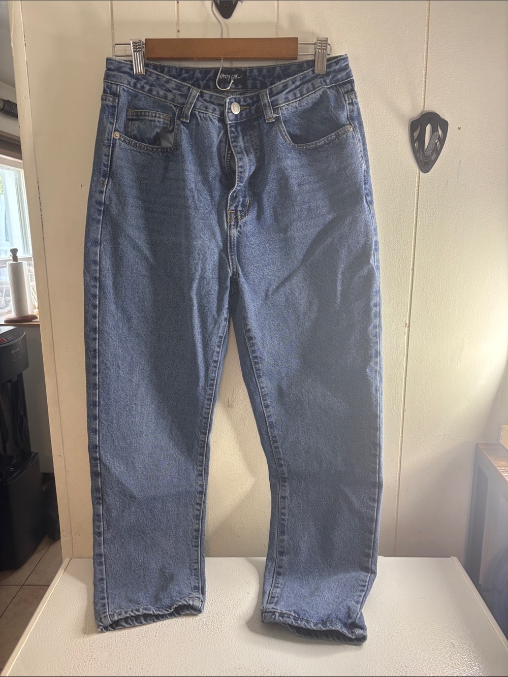 519 - Classic Womans Blue Denim Jeans